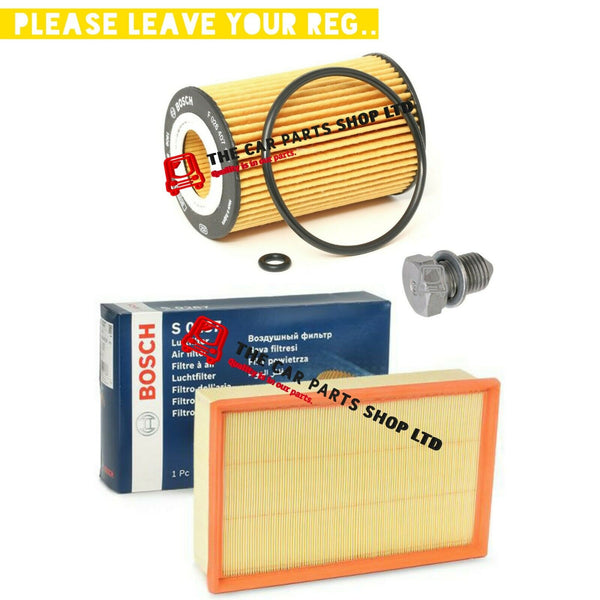 FOR VW PASSAT BUSINESS 1.6 TDI B8 BOSCH SERVICE FILTER KIT BOSCH AIR & OIL FILT