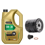 FOR SEAT LEON 1.5 TSI EVO MK3 13-20 SERVICE KIT 5L TECHNOLUBE OIL + OIL FILTER