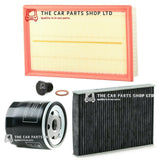 FOR SEAT LEON 1.5 TSI EVO MK3 2013-2020 FULL SERVICE FILTER KIT
