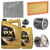 FULL SERVICE KIT FOR PEUGEOT 508 2.0 BLUEHDI SW GT 14-19 ALL FILTER KIT & 6L OIL
