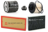 TO FIT PEUGEOT 3008 1.6 BLUEHDI ALLURE FULL SERVICE FILTERS KIT