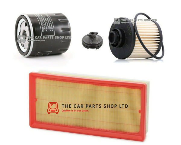 TO FIT PEUGEOT 3008 1.6 BLUEHDI ALLURE FILTER SERVICE KIT AIR OIL & FUEL NEW