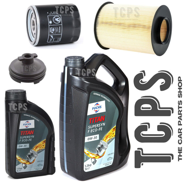 FITS FORD KUGA 2.0 TDCI MK2 2012> SERVICE KIT 6L 0W-30 & AIR AND OIL FILTER KIT