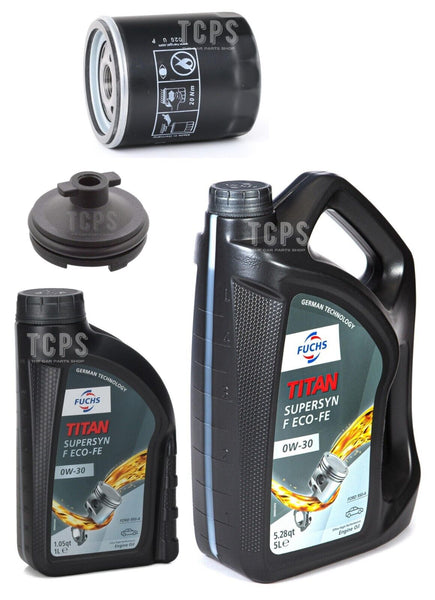 FITS FORD KUGA 2.0 TDCI MK2 2012> SERVICE KIT 6L 0W-30 ENGINE OIL & OIL FILTER