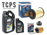 TO FIT FORD KUGA TDCI MK2 2012> BOSCH SERVICE KIT 6L ENGINE OIL BOSCH OIL & AIR