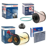 TO FIT FORD KUGA 2.0 TDCI MK2 2012> FULL BOSCH SERVICE FILTERS KIT 4 FILTERS