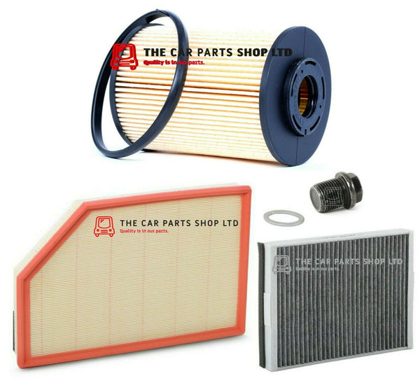 FOR VOLVO XC60 2.0 D4 2008> SERVICE FILTERS KIT AIR OIL CARBON CABIN SUMP PLUG