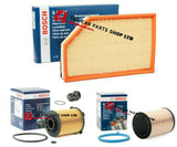 TO FIT VOLVO XC60 D4 2008> BOSCH SERVICE FILTERS KIT 3 FILTERS AIR FUEL OIL PLUG