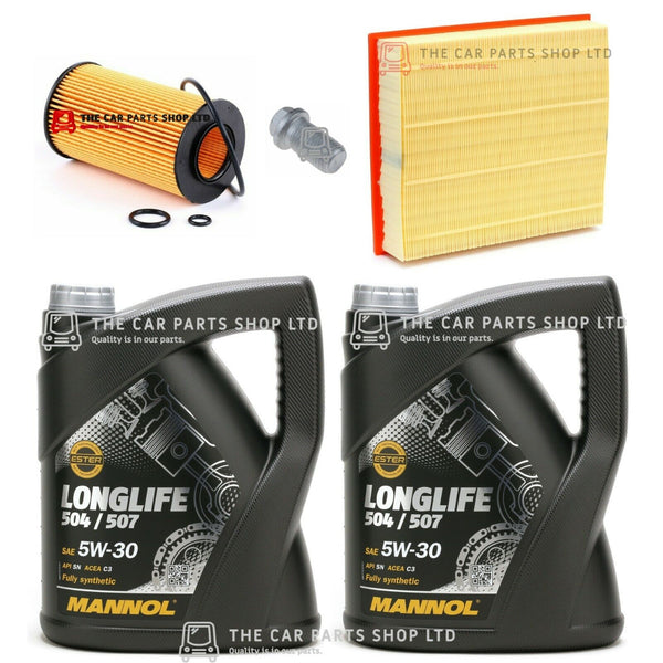 FOR MERCEDES BENZ SPRINTER 2.7 CDI SERVICE KIT 10L LONGLIFE OIL & OIL AIR & PLUG
