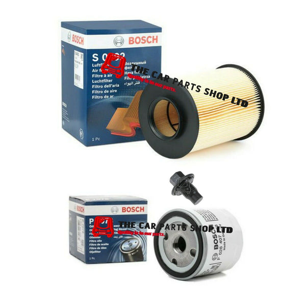 FOR FORD FOCUS 1.6 ZETEC 11-14 BOSCH SERVICE KIT OIL AND AIR FILTER IN BOSCH