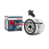 FOR FORD FOCUS 1.6 ZETEC 11-14 BOSCH SERVICE KIT BOSCH OIL FILTER & SUMP PLUG