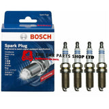BOSCH SPARK PLUGS FOR FORD FOCUS 1.6 ZETEC 11-14 BRAND NEW PREMIUM QUALITY