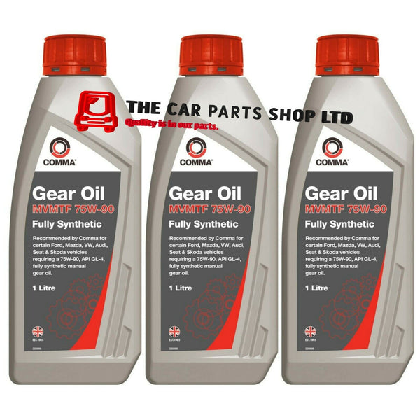 7W90 COMMA GEAR OIL FOR FORD FOCUS 1.6 ZETEC 11-14 (UP TO 09/2013)
