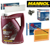 FITS MINI HATCH ONE 1.6 R50 BOSCH SERVICE KIT 5L PREMIUM & FILTER KIT WITH PLUG