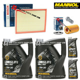 FOR MERCEDES SPRINTER 906 CDI BOSCH SERVICE KIT MANNOL OIL & AIR OIL FILTER KIT