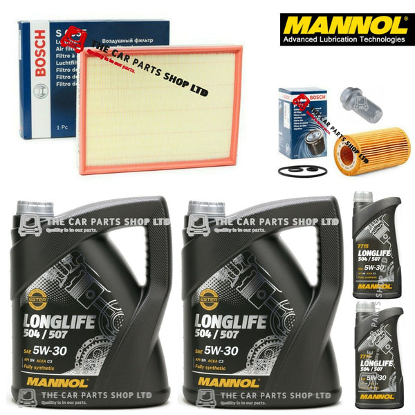 FOR MERCEDES SPRINTER 906 CDI BOSCH SERVICE KIT MANNOL OIL & AIR OIL FILTER KIT