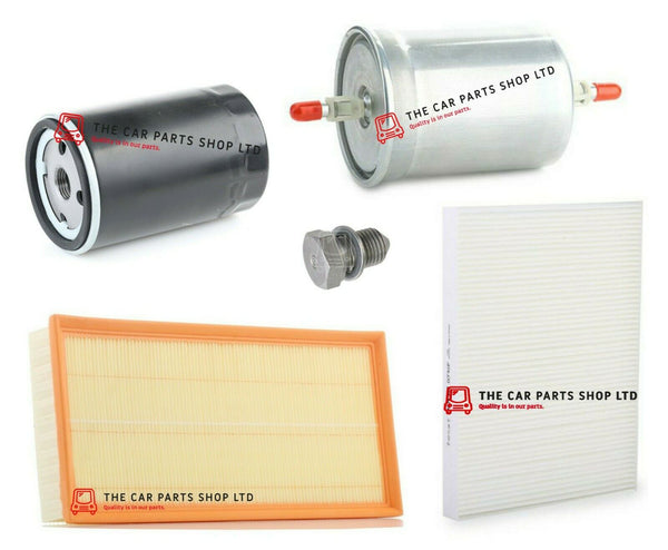 FITS AUDI TT 1.8 TURBO MK1 00-05 SERVICE FILTER KIT AIR OIL CABIN FUEL AND PLUG