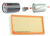 FITS AUDI TT 1.8 TURBO MK1 00-05 SERVICE FILTER KIT FUEL OIL AIR AND DRAIN PLUG