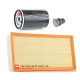 FITS AUDI TT 1.8 TURBO MK1 00-05 SERVICE FILTER KIT OIL AND AIR FILTER + PLUG
