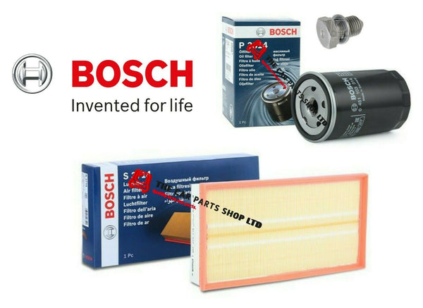 TO FIT AUDI TT 1.8 PETROL 2000-05 BOSCH SERVICE FILTER KIT AIR + OIL FILTER NEW