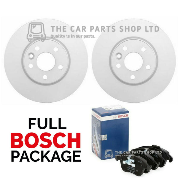 FOR RANGE ROVER EVOQUE SD4 FRONT BOSCH BRAKE DISCS 300MM & BOSCH PADS NEW