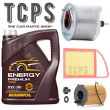 FOR CITROEN DS3 1.6 HDI 2012  SERVICE KIT 5L 5W30 7908 OIL + FUEL OIL AIR