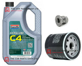 FOR NISSAN QASHQAI 1.5 DCI MK2 08/2014> SERVICE KIT OIL FILTER AND C4 ENGINE OIL