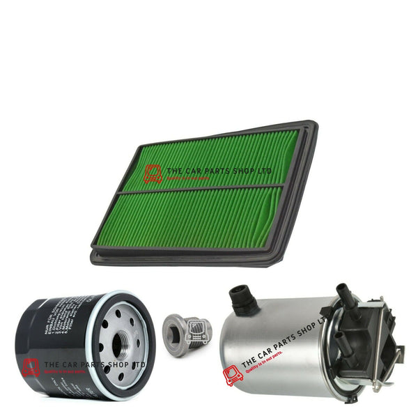 FOR NISSAN QASHQAI 1.5 DCI MK2 08/2014> SERVICE FILTER KIT FUEL OIL AND AIR FILT