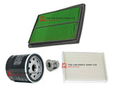 FOR NISSAN QASHQAI 1.5 DCI MK2 08/2014> SERVICE FILTER KIT POLLEN + AIR + OIL