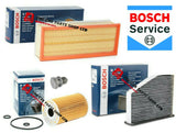 FOR VW CADDY C20 2.0 TDI MK3 BOSCH SERVICE FILTER KIT POLLEN OIL AIR FILTER KIT