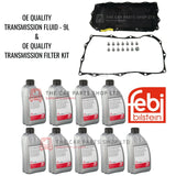 FITS BMW 335D GT XDRIVE F34 AUTO TRANSMISSION OIL CHANGE KIT + 9L FLUID (8SPEED)