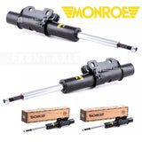 TO FIT VW CRAFTER 30-35 2.0 TDI 2011-2016 FRONT MONROE SHOCK ABSORBERS PAIR NEW