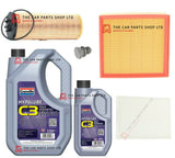 FITS AUDI A4 2.5 V6 TDI (8E) 2001-2008 SERVICE KIT 6L 5W30 + POLLEN  AIR OIL NEW