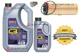 FOR AUDI A4 2.5 V6 TDI (8E) 2001-2008 SERVICE KIT 6L 5W30 + OIL FILTER AND PLUG