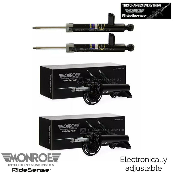 FRONT AND REAR MONROE ELECTRIC SHOCK ABSORBERS FOR MERCEDES C220D W204