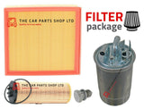 FITS AUDI A4 2.5 V6 TDI (8E) 01-08 SERVICE FILTERS KIT FUEL AIR AND OIL FILTER