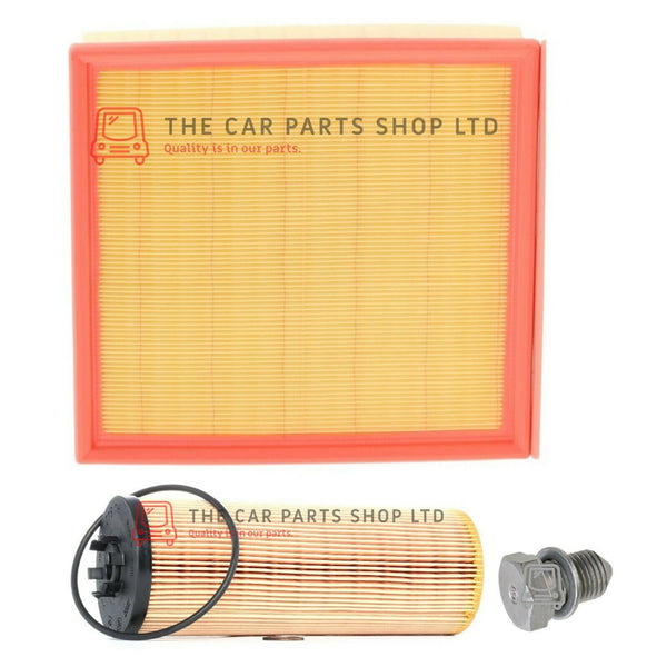 FITS AUDI A4 2.5 V6 TDI (8E) 01-08 SERVICE FILTERS KIT OIL AND AIR FILTER & PLUG
