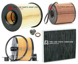 FITS FORD KUGA 2.0 DIESEL MK1 2008-2010 FULL SERVICE FILTERS KIT AND SUMP PLUG