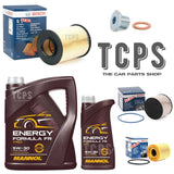 BOSCH SERVICE KIT TO FIT FORD KUGA 2.0 DIESEL 2008> 6L OIL + FUEL OIL AIR & PLUG