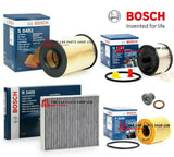 FULL BOSCH SERVICE FILTERS KIT TO FIT FORD KUGA 2.0 DIESEL 2008> FULL KIT