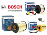 BOSCH SERVICE FILTERS KIT FITS FORD KUGA 2.0 DIESEL 2008> FUEL OIL AND AIR PLUG