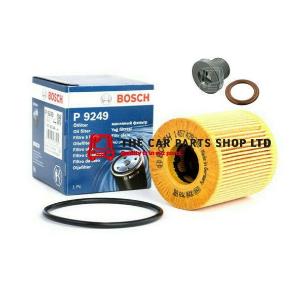 BOSCH SERVICE FILTER KIT FITS FORD KUGA 2.0 DIESEL 2008> OIL FILTER DRAIN PLUG