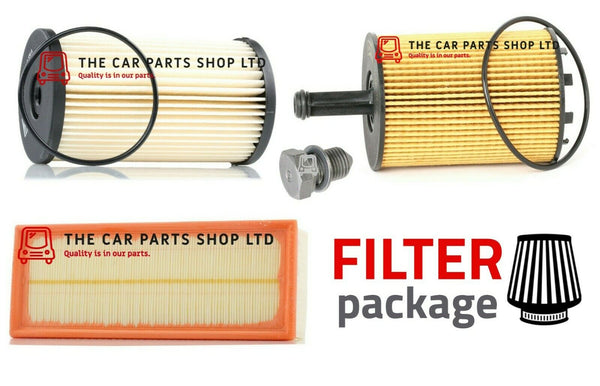 FOR VW PASSAT CC GT TDI MK5 2008-12 SERVICE FILTER KIT FUEL AIR AND OIL FILTER