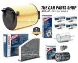 FULL BOSCH SERVICE FILTERS KIT TO FIT VW GOLF 1.6 PETROL MK6 2008-12 OE QUALITY