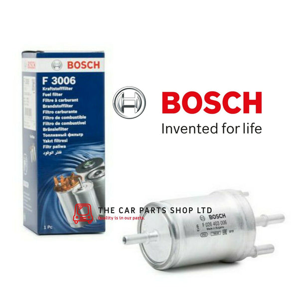 BOSCH FUEL FILTER FITS VOLKSWAGEN GOLF 1.6 PETROL MK6 2008-2012 NEW