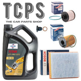 BOSCH SERVICE KIT FOR PEUGEOT PARTNER 1.6 HDI 15-19 5L OIL & AIR FUEL OIL & PLUG