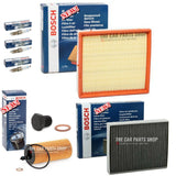 FULL BOSCH SERVICE FILTERS KIT TO FIT BMW 1 SERIES 118i F20 BOSCH SPARK PLUGS X3