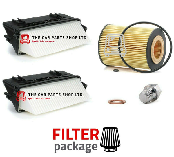 FITS MERCEDES E-CLASS E350 3.0 C207 SERVICE FILTER KIT AIR FILTERS & OIL FILTER