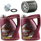 FOR TOYOTA HIACE 2.5 D-4D 01-06 SERVICE KIT 10L MANNOL OIL + FILTER + SUMP PLUG
