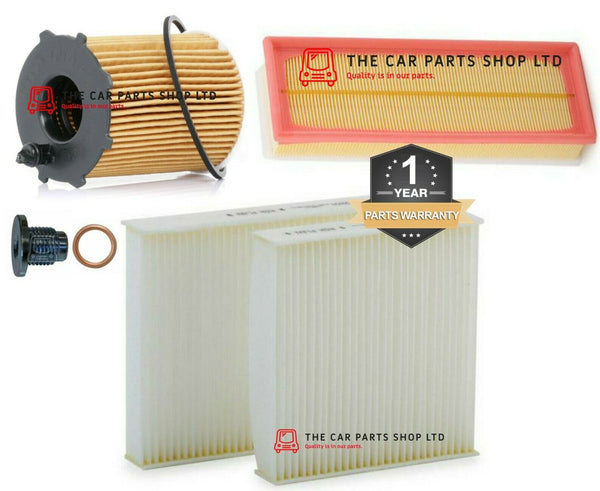 SERVICE FILTER KIT FITS PEUGEOT 207 1.6 GT HDI MK1 DV6TED4 POLLEN OIL & AIR KIT
